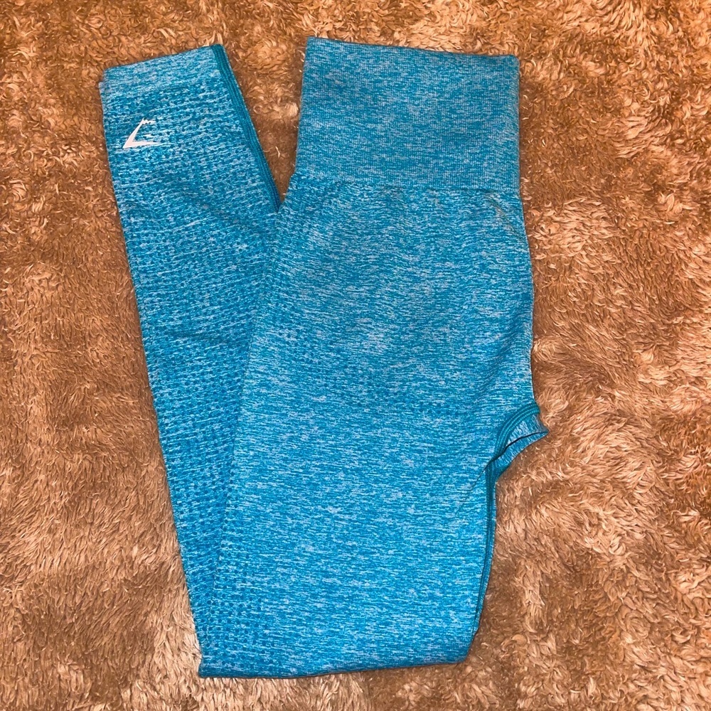 Gymshark BRAND NEW blue leggings size xs